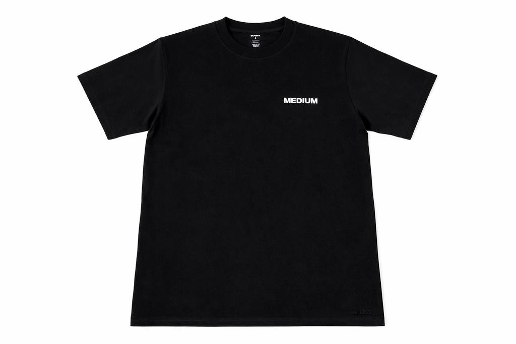 Medium (Black T-Shirt)