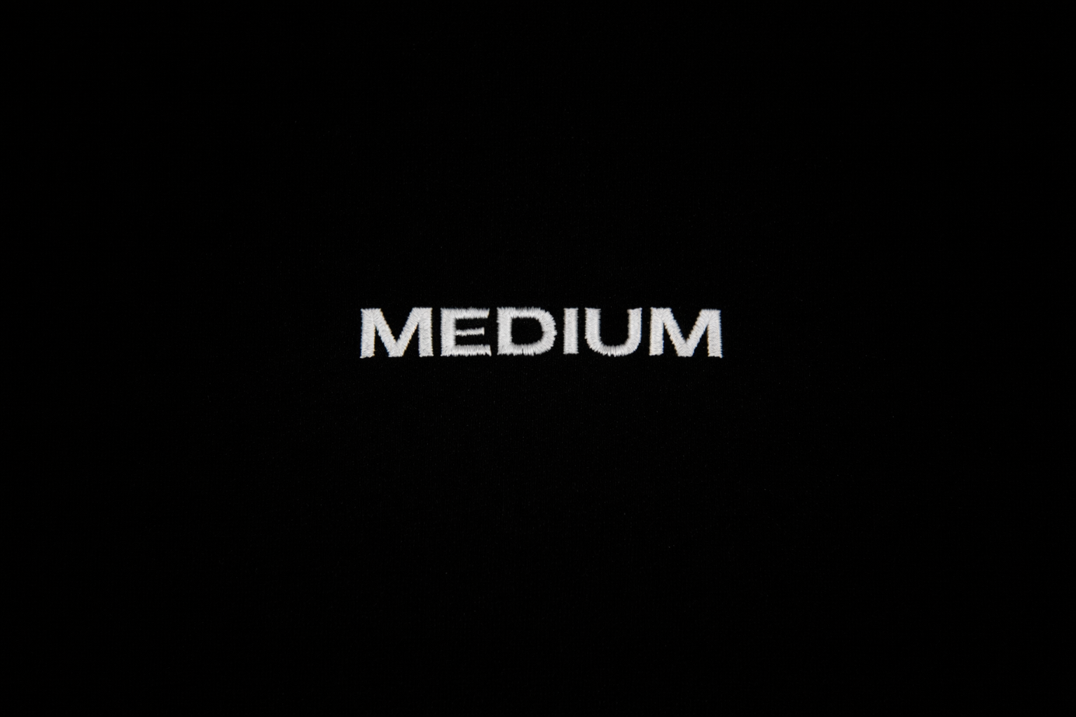 Medium (Black T-Shirt)